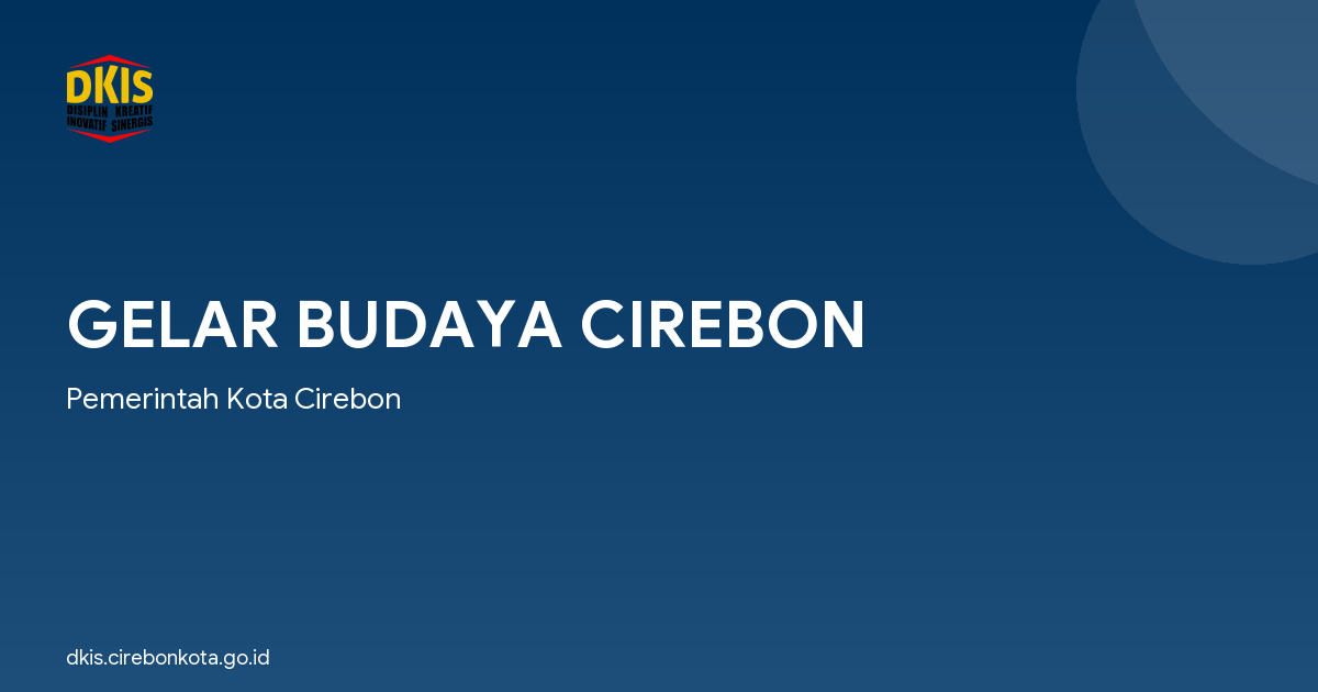 GELAR BUDAYA CIREBON