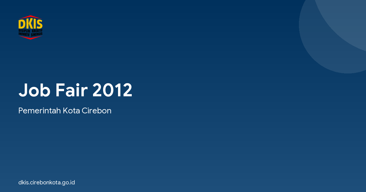 Job Fair 2012