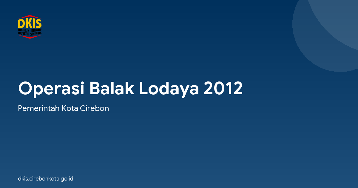 Operasi Balak Lodaya 2012