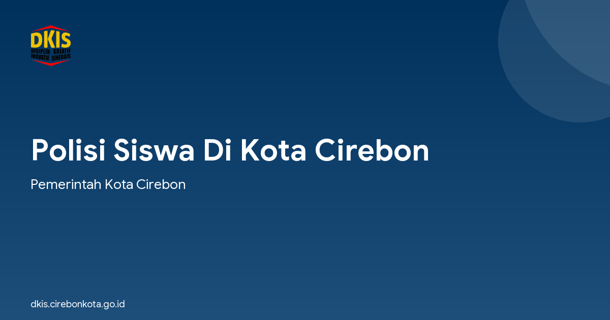 Polisi Siswa Di Kota Cirebon