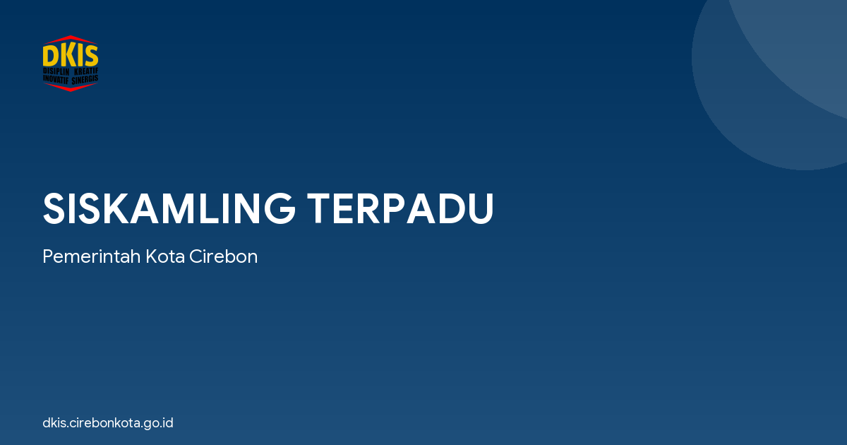 SISKAMLING TERPADU
