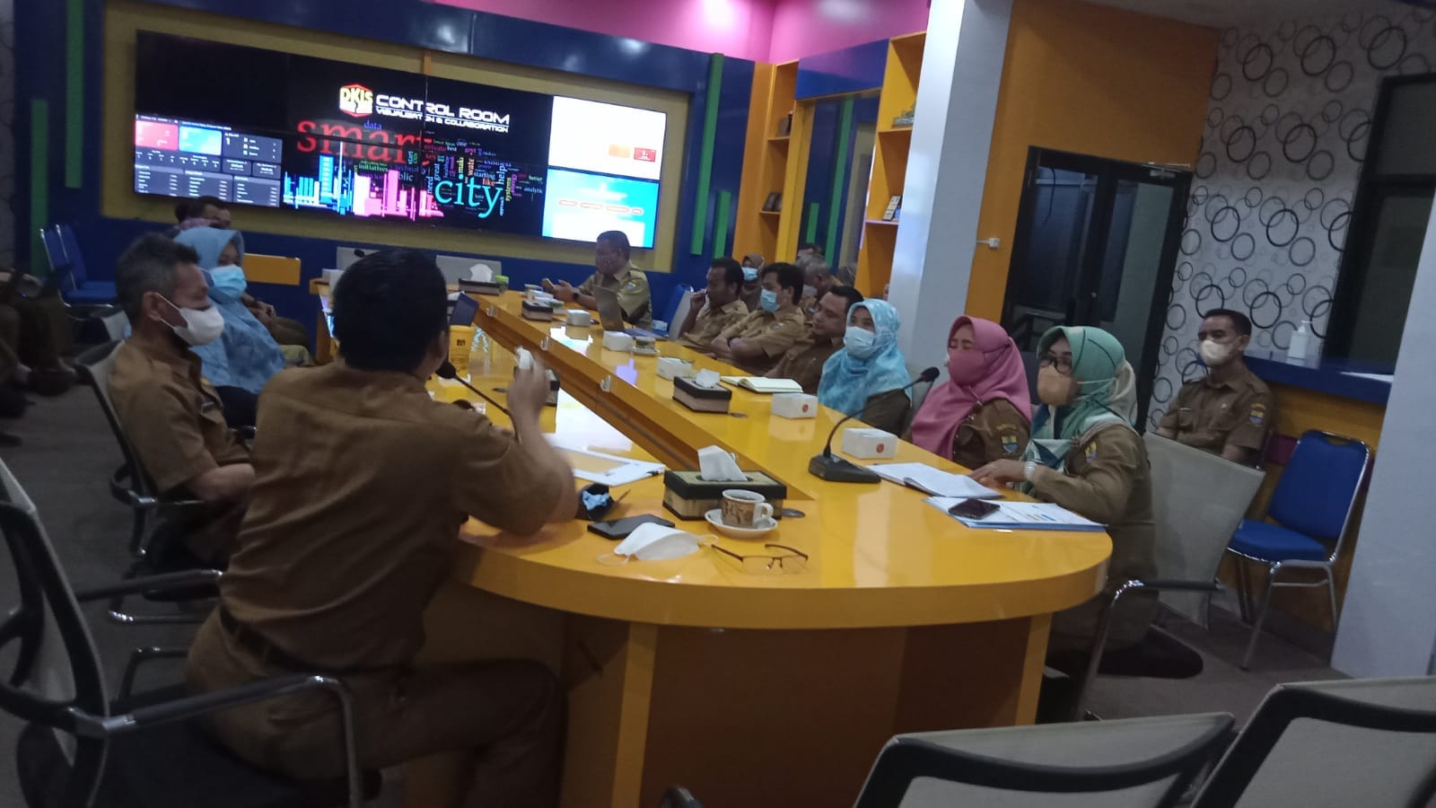 Briefing Staf Terkait Penilaian SAKIP Tahun 2021.