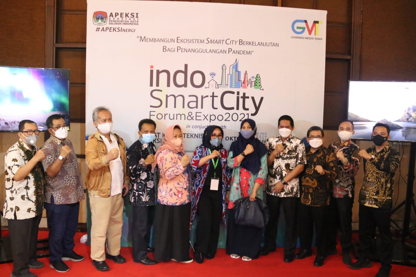 Kegiatan Indo Smart City Forum and Expo 2021 yang diselenggarakan oleh APEKSI