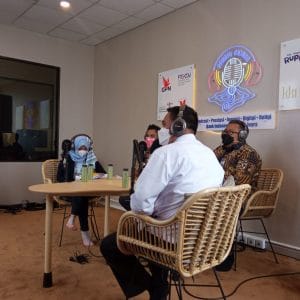 Podcast DKIS dengan Pelaku UMKM Kota Cirebon