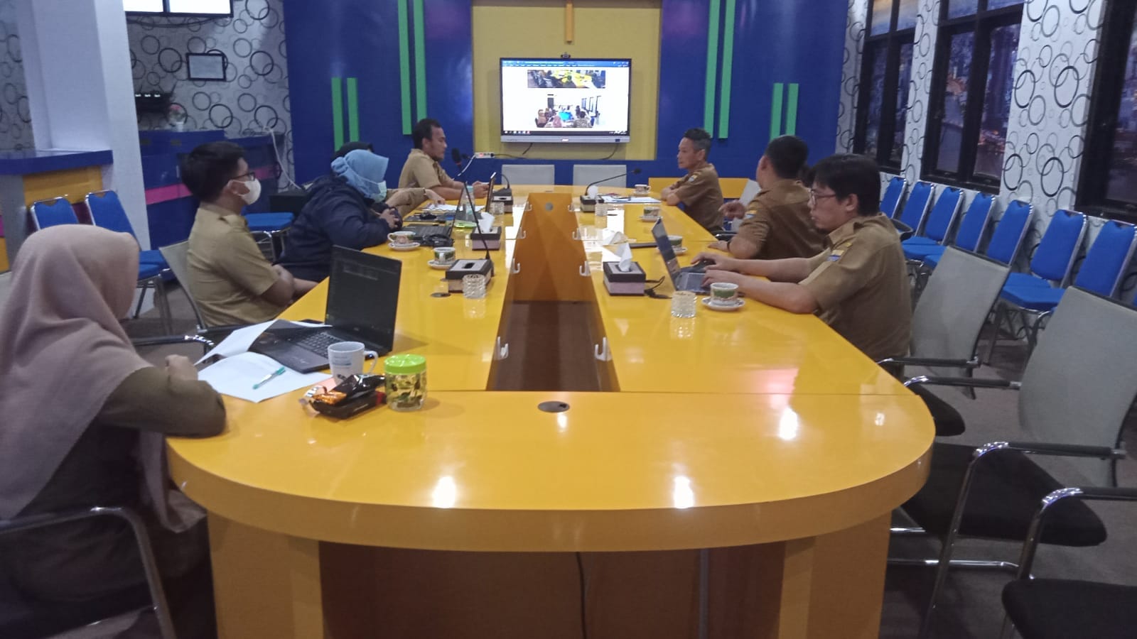 LANJUTAN FGD SAKIP DKIS di RUANG MCC DKIS