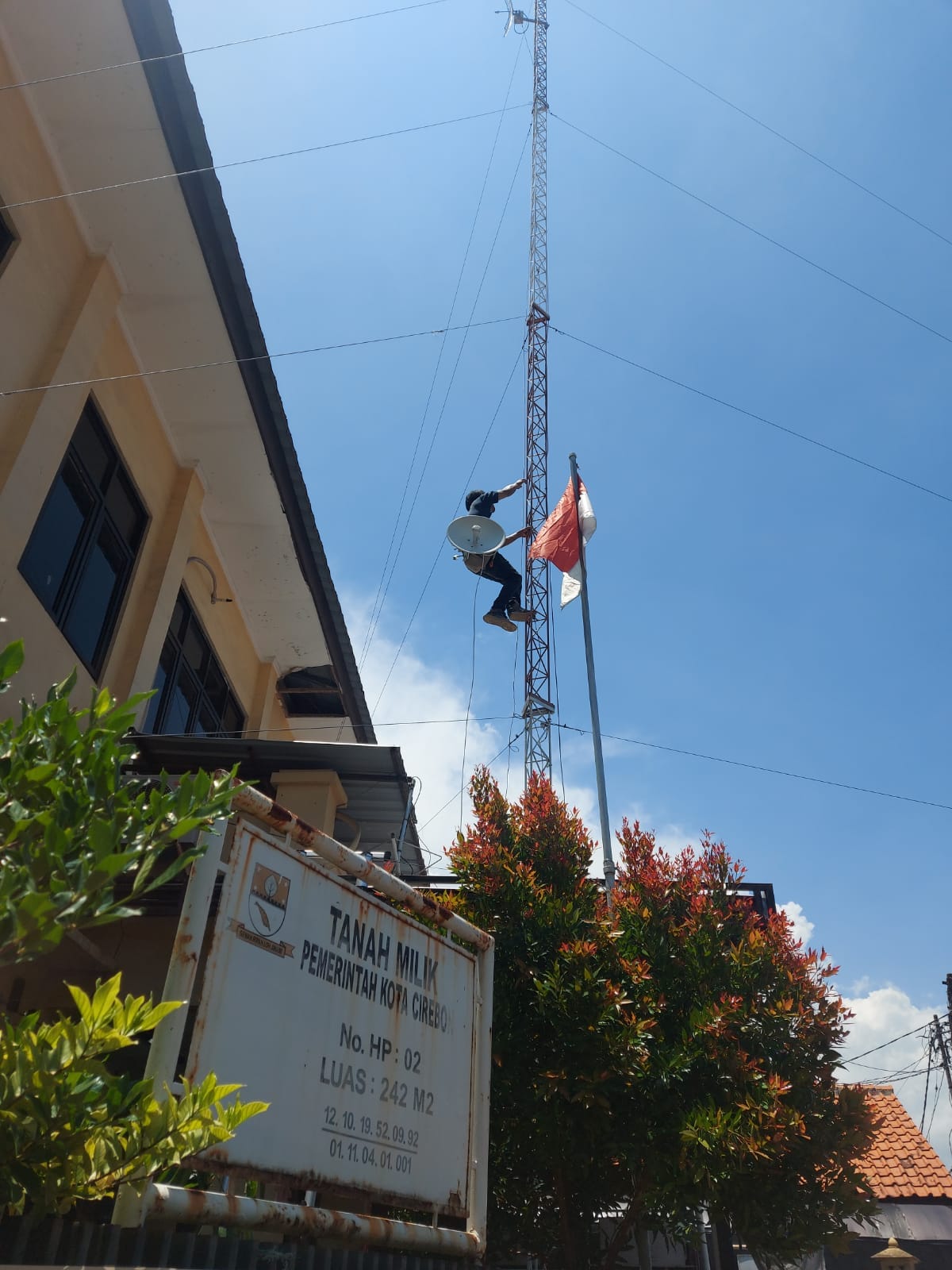 Penggantian Pemeliharaan Radio Wireless Kel. Kasepuhan