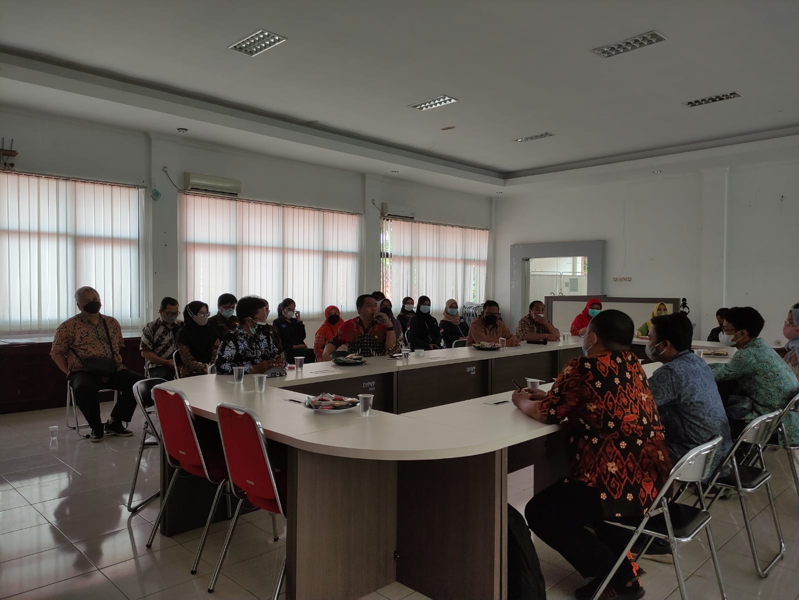 Rapat Koordinasi DKIS dan Disparbud Terkait WISTAKON