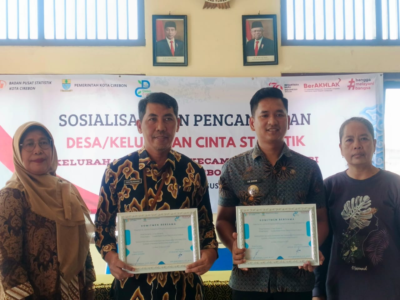 Pencanangan Program Desa/Kelurahan Cantik di Kesambi: Meningkatkan Kualitas Data untuk Pembangunan