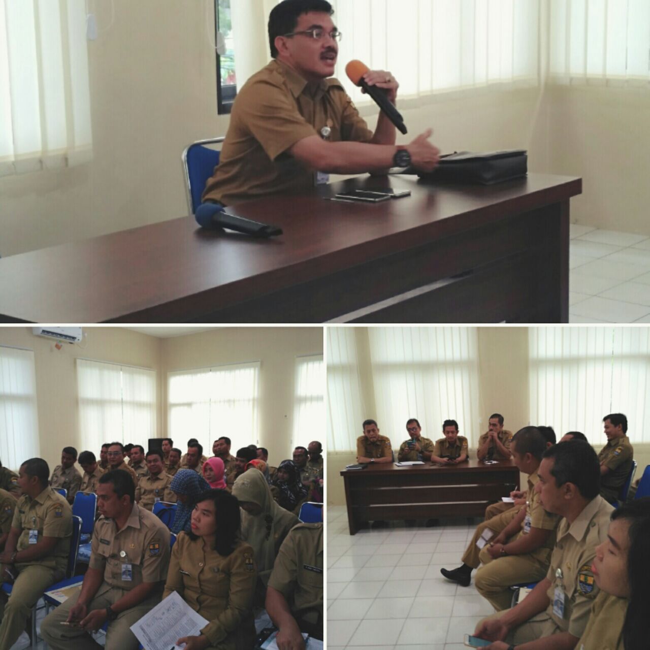 Brifing Staf : Evaluasi Orientasi dan Reorientasi Kelembagaan Baru DKIS
