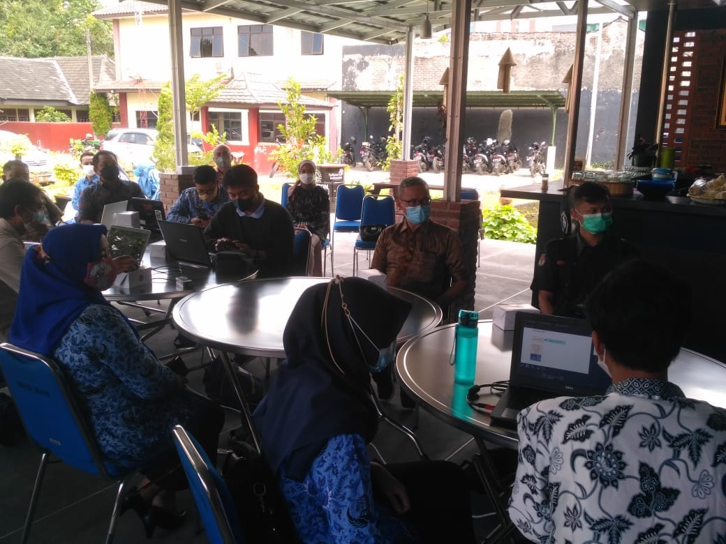 Kegiatan Evaluasi Cirebon Satu Data (CSD) Semester I Tahun 2022