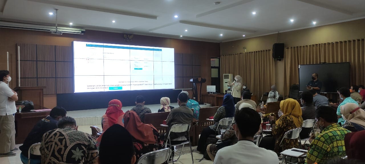 Bimbingan Teknis Aplikasi Jagawarga