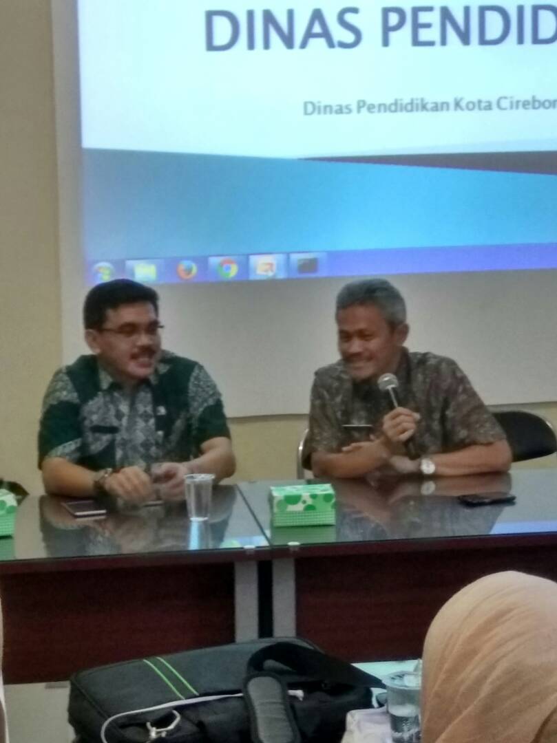 Sosialisasi Web Dinas Pendidikan Kota Cirebon