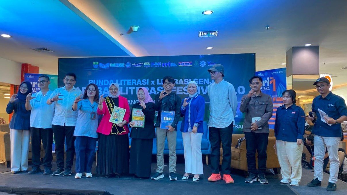 Caruban Literasi Festival 8.0, Kolaborasi Perkuat Literasi Digital dan Budaya Baca di Kota Cirebon