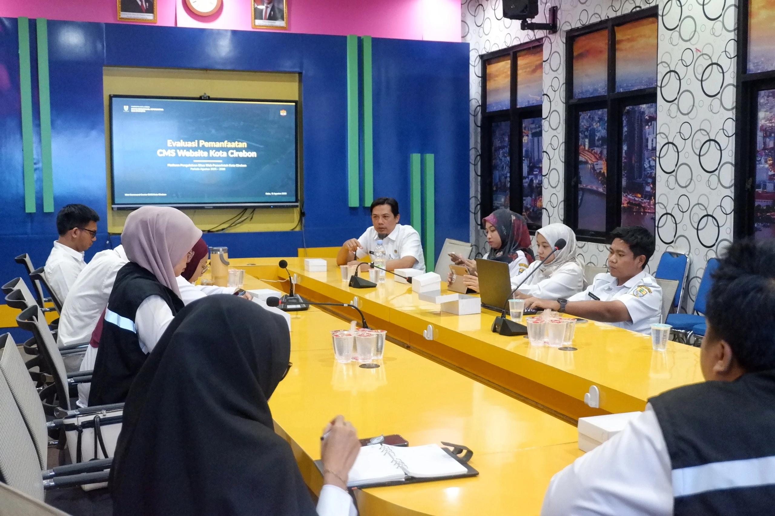 Setahun CMS Berjalan, DKIS Evaluasi dan Petakan Pengembangan Website Pemerintah Kota Cirebon